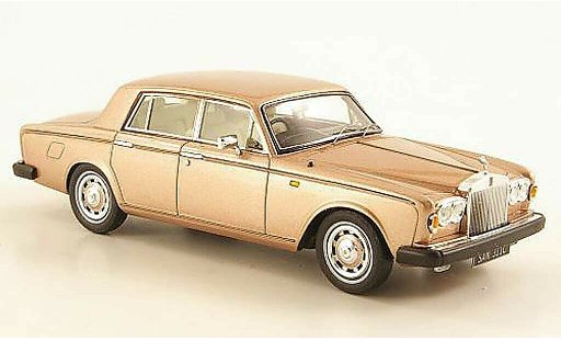 Rolls Royce Silver Shadow II 1/43 TrueScale Miniatures ll Park Ward beige 1979 miniature