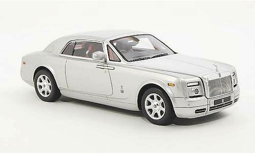 Rolls Royce Phantom 2009 1/43 TrueScale Miniatures Coupe grise/grise RHD miniature