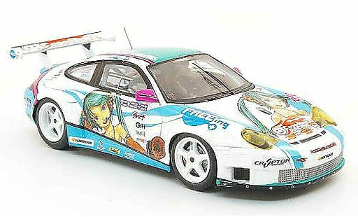 Porsche 911 GT3 RSR 1/43 Fujimi Good Smile Racing 2010 miniature