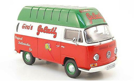 Volkswagen T2 A 1/43 Premium ClassiXXs Hochraumfourgonwagen Ginos Gelati miniature