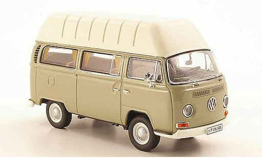 Volkswagen T2 A 1/43 Premium ClassiXXs Camper grise miniature
