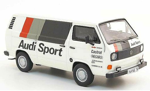 Volkswagen T3 A 1/43 Premium ClassiXXs fourgon Audi Sport miniature