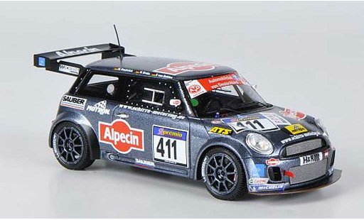 Mini Cooper VLN 1/43 Minichamps No.411 Schirra Motoring Alpecin 2010 miniature