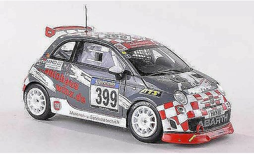 Fiat 500 Abarth 1/43 Minichamps Assetto No.399 Autohaus Winz VLN 2010 S.Winz/R.Winz miniature