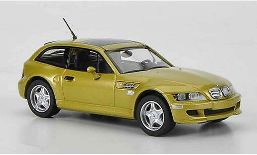 Bmw Z3 M Coupe 1/43 Minichamps (E36/8) jaune 2001 miniature