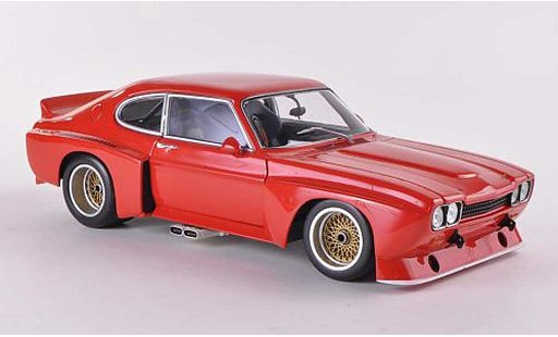 Ford Capri RS 2600 1/18 Minichamps rouge Plain Body Version 1974 miniature