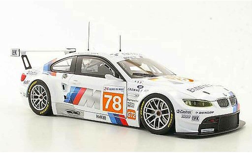 Bmw M3 gt2 1/18 Minichamps E92 Motorsport Mueller / Farfus / Alzen24h Le Mans 2010 miniature