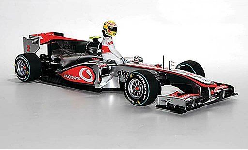 Mercedes CLA 2010 1/18 Minichamps Mercedes MP4-25 No.2 L.Hamilton Qualifying GP Kanada miniature
