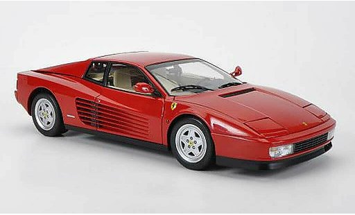 Ferrari Testarossa Coupe 1/18 Kyosho rouge 1989 miniature