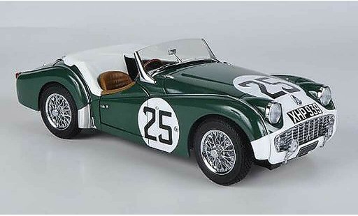 Triumph TR3 S 1/18 Kyosho No.25 24h Le Mans 1959 miniature