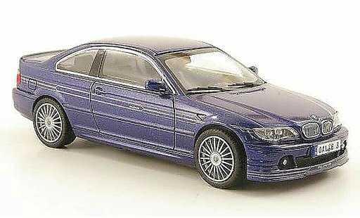 Alpina B3 s 1/43 Kyosho B3S Coupe (E46) bleu miniature