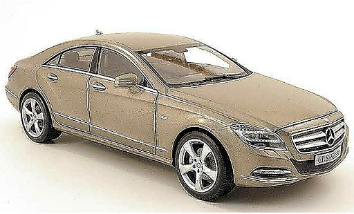 Mercedes Classe CLS Base 1/18 Norev (c218) mat grise 2011 miniature