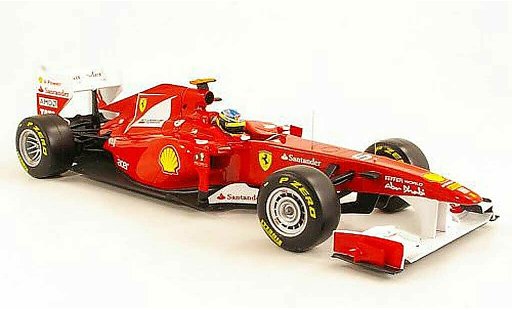 Ferrari F1 150 Italia 1/18 Hot Wheels No.5 F.Alonso Saison 2011 RACING LINE miniature