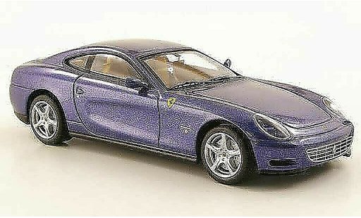 Ferrari 612 Scaglietti 1/43 Hot Wheels Elite bleu (Elite) miniature
