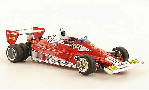 Ferrari 312 T2 1/43 Hot Wheels Elite No.11 Niki Lauda Testfahrzeug (Elite) 1977 miniature