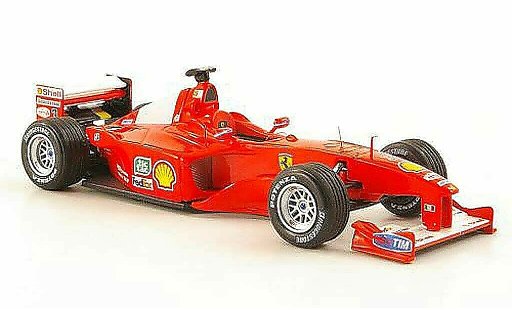 Ferrari F1 F2000 1/43 Hot Wheels Elite - No.3 M.Schumacher GP Japan (Elite) miniature