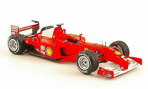 Ferrari F1 F2001 1/43 Hot Wheels Elite No.1 M.Schumacher GP Ungarn (Elite) miniature