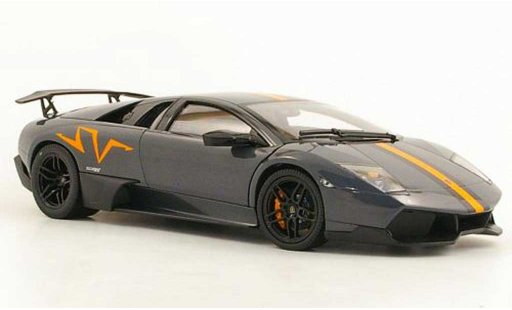 Lamborghini Murcielago LP670 1/18 Norev 4 SV China Edition grise 2010 miniature