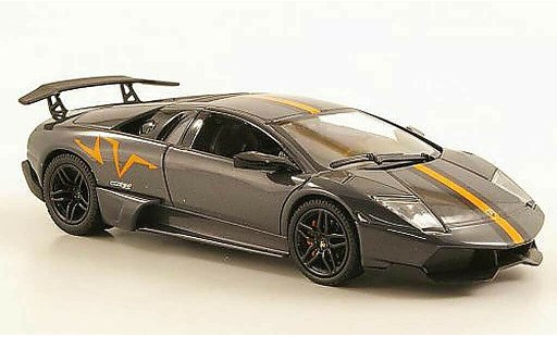 Lamborghini Murcielago LP670 1/43 Norev SV grise China Edition 2010 miniature