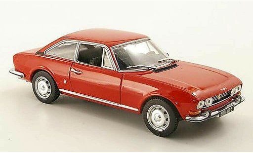 Peugeot 504 coupe 1/43 Norev rouge 1969 miniature
