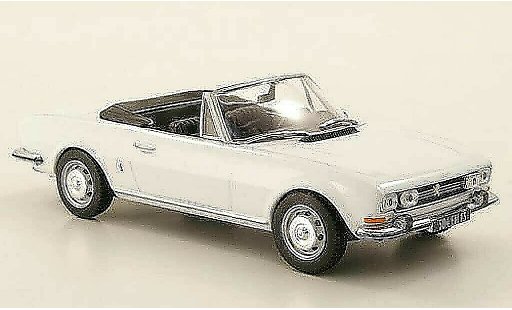 Peugeot 504 Cabriolet 1/43 Norev blanche 1969 miniature