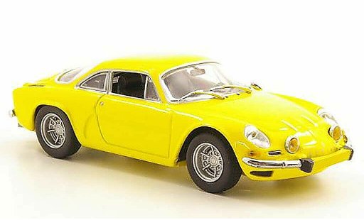 Alpine A110 rallye 1/43 Minichamps jaune 1971 miniature