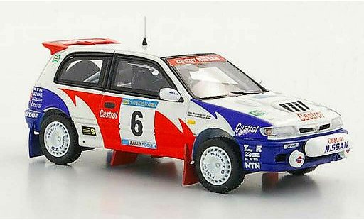 Nissan Pulsar GTI-R 1/43 Provence Moulage No.6 S.Blomqvist / B. Melander Rally Su&Atilde;&uml;de 1992 miniature