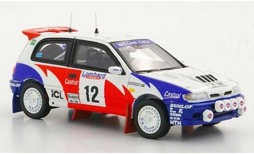 Nissan Pulsar GTI-R 1/43 Provence Moulage No.12 S.Blomqvist / B. Melander RAC Rally 1992 miniature