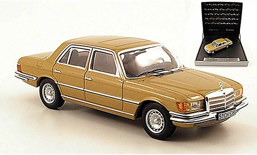 Mercedes 450 Base 1/43 IXO 6.9 (W116) beige 1975 miniature