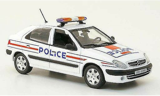 Citroen Xsara police 1/43 Norev Nationale (F) 2001 miniature