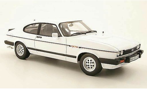 Ford Capri 2.8i 1/18 Norev MK III blanche 1982 miniature