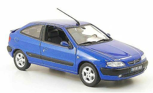 Citroen Xsara VTS 1/43 Norev bleu 3-portes 1997 miniature