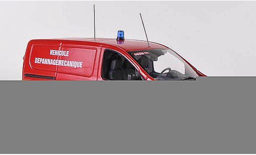 Peugeot Expert Base 1/43 Norev fourgon Pompiers Vehicule Depannage Mecanique Feuerfehr (F) 2007 miniature
