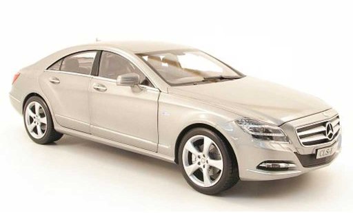 Mercedes Classe CLS Base 1/18 Norev (c218) grise 2011 miniature