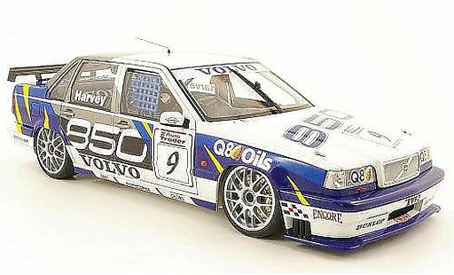 Volvo 850 Base 1/18 Autoart no9 q8 oils btcc 1995 tharvey miniature