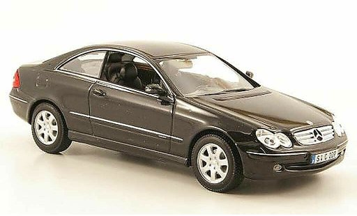 Mercedes Classe CL Base 1/43 Minichamps K (C209) noire 2001 miniature