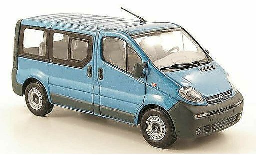 Opel Vivaro B 1/43 Minichamps Break bleu 2001 miniature