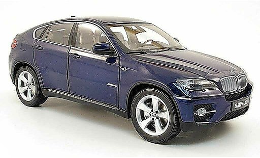 Bmw X6 xdrive 50i 1/18 Kyosho E71 bleu miniature