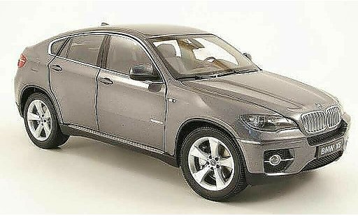 Bmw X6 xdrive 50i 1/18 Kyosho E71 grise miniature