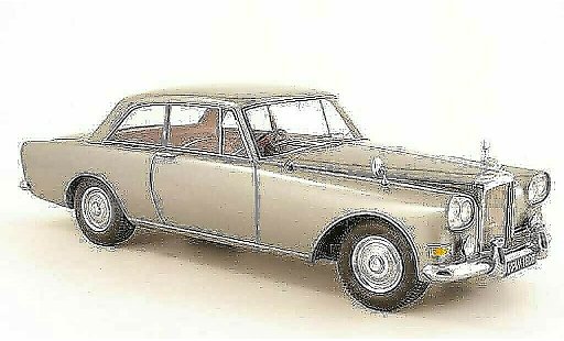 Bentley Continental s3 1/18 Neo SIII Mulliner Park Ward FHC grise 1963 miniature