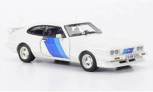 Ford Capri 2.8 Turbo 1/43 Neo MKlll blanche Motorsport miniature