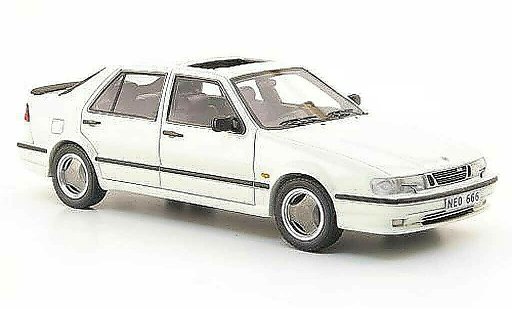 Saab 9000 CS 1/43 Neo aerien blanche 1985 miniature
