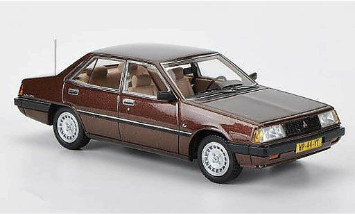 Mitsubishi Galant 2000 GLX 1/43 Neo (A160) marron 1981 miniature