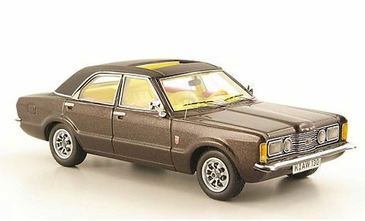 Ford Taunus TC1 1/43 Neo GXL marron/noire 4-portes miniature