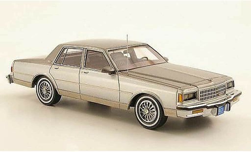 Chevrolet Caprice Classic Sedan 1/43 Neo grise/grise 1985 miniature