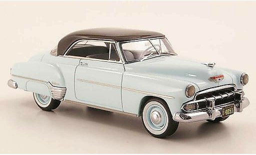 Chevrolet De Luxe Coupe 1/43 Neo Styleline Hardtop bleu/grise 1952 miniature