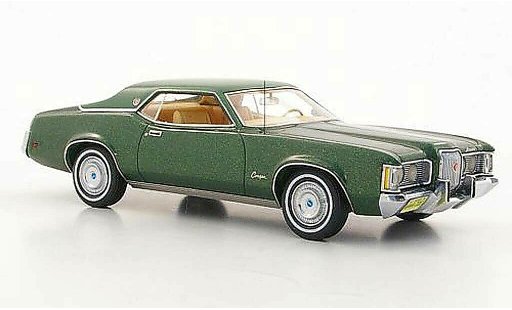 Mercury Cougar MkII 1/43 Neo verte/verte 1971 miniature