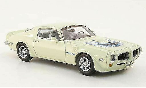 Pontiac Trans Am 1972 1/43 Neo Firebird blanche miniature
