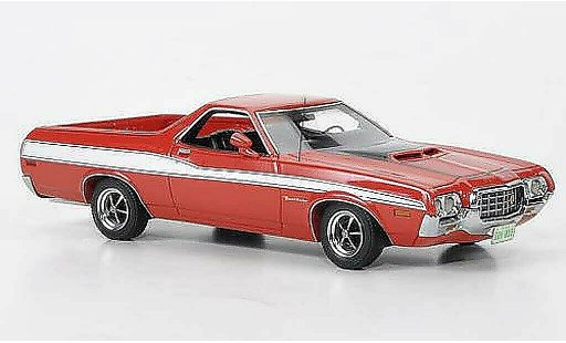 Ford Ranchero GT 1/43 Neo rouge/noire/blanche 1972 miniature