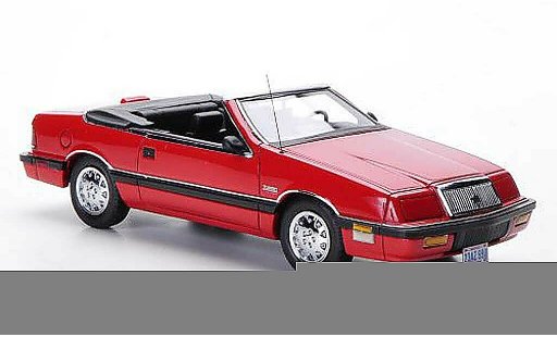 Chrysler Le Baron Convertible 1/43 Neo 1990 Cabriolet rouge miniature